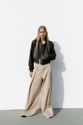 Blouson aviateur en similicuir Urban Casual